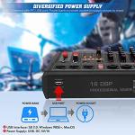 3-Channel Bluetooth DJ Mixer MP3 Player FX Processor