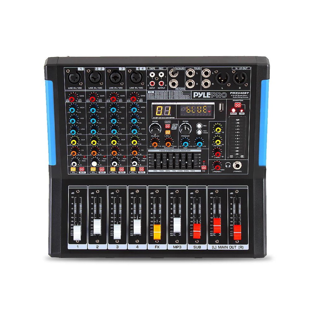 Pyle Bluetooth Mixer withUSB Drive and Power