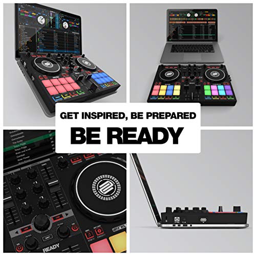 Reloop Ready Compact 2 Channel DJ Controller With Serato Lite software