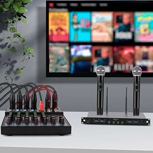 6-Channel DJ Mixer with 16 Effects