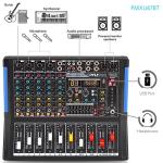 Pyle Bluetooth Studio Audio Mixer - PMXU67BT