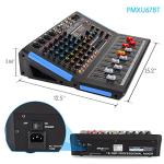 Pyle Bluetooth Studio Audio Mixer - PMXU67BT