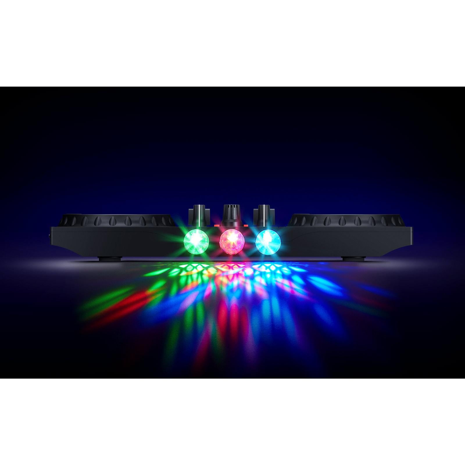 Party Mix II DJ Controller with Active Speakers