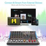 Pyle Bluetooth Studio Audio Mixer - PMXU67BT