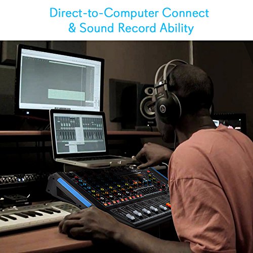 Pyle Bluetooth Studio Audio Mixer - PMXU67BT