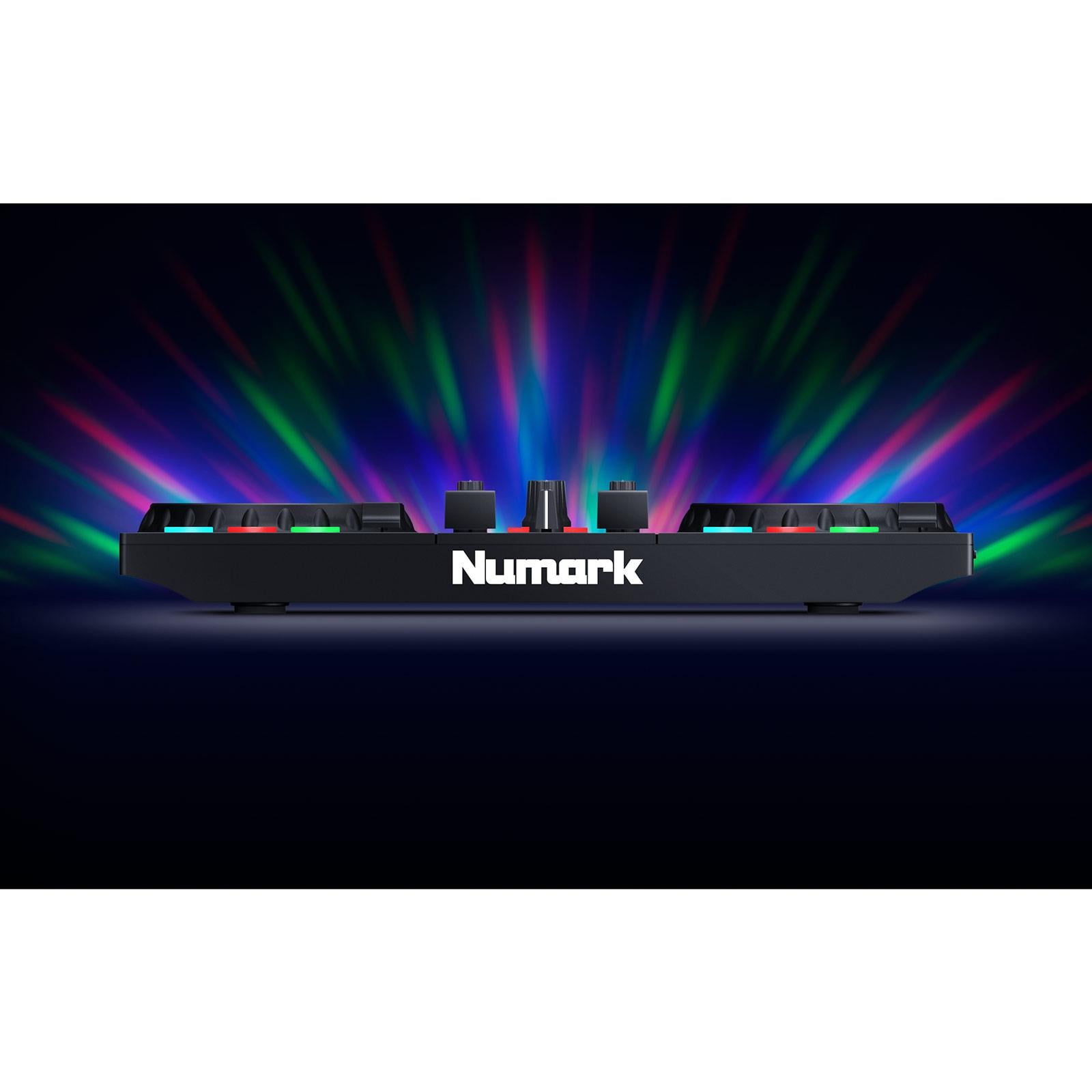 Party Mix II DJ Controller with Active Speakers