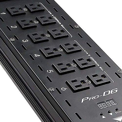 CHAUVET DJ Pro-D6 DMX Dimmer/Switch Pack | BLACK