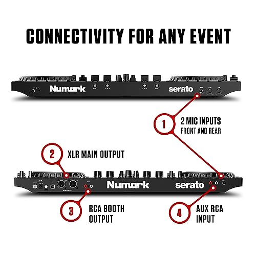 Numark NS4FX 4-Channel DJ Controller