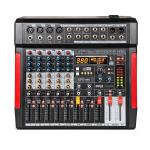 Pyle 6-Channel DJ Sound Mixer with Recording Interface