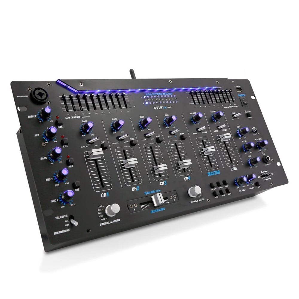 Pyle Bluetooth DJ Audio Mixer - PYD1964B.5