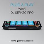 USB DJ Controller with RGB Drum Pads