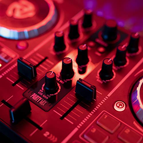 Complete Numark Party Mix DJ Controller Set