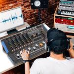 Pyle 8-Channel Bluetooth Audio Mixer for DJs