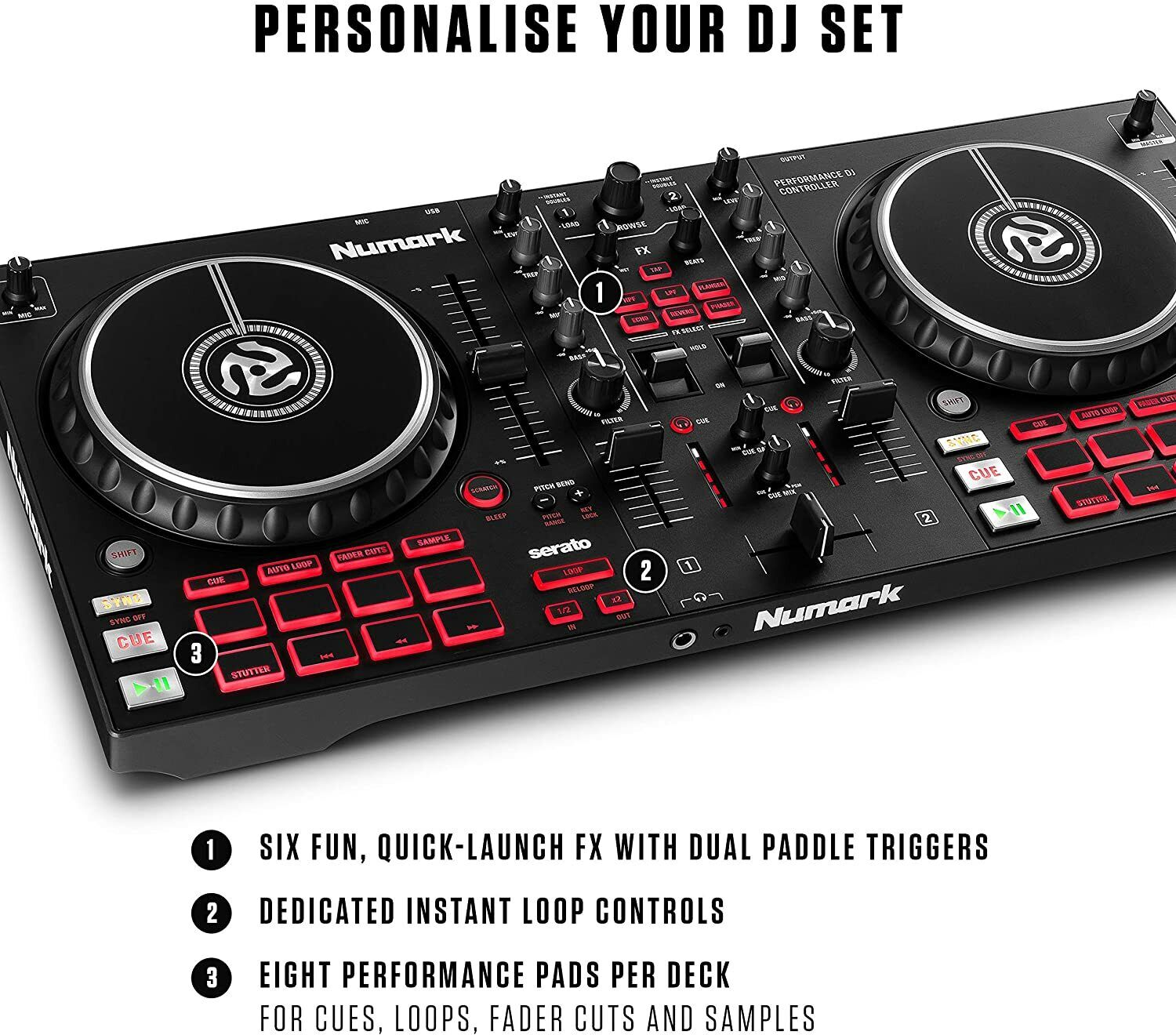 Serato DJ Mixtrack Pro Fx Controller with Audio Interface