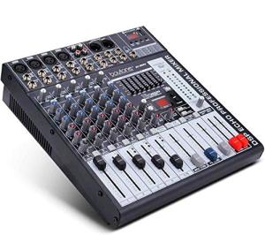 6-Ch Bluetooth Audio Mixer w/ USB & DSP Effects