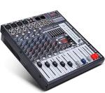 6-Ch Bluetooth Audio Mixer w/ USB & DSP Effects