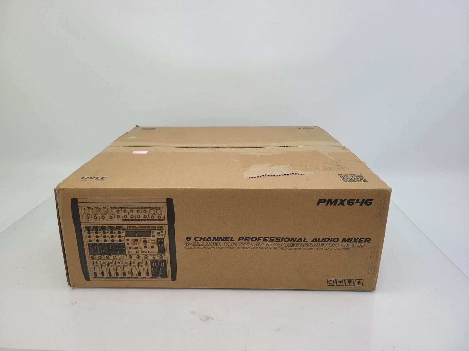 Pyle PMX646 6-Channel DJ Mixer Controller