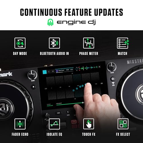 Numark Mixstream Pro+ DJ Controller with Touchscreen