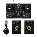 All-in-One Hercules DJ Kit with Controller, Headphones & Speakers
