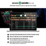 Numark Mixtrack Platinum FX DJ Controller with Display