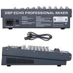 6-Ch Bluetooth Audio Mixer w/ USB & DSP Effects
