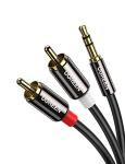 2M UGREEN RCA to 3.5mm Stereo Cable
