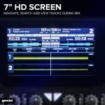 Gemini SDJ-4000 DJ Controller with touchscreen