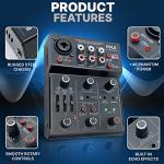 Auna DJ-22BT MKII Mixer - Bluetooth, 2 USB, RCA