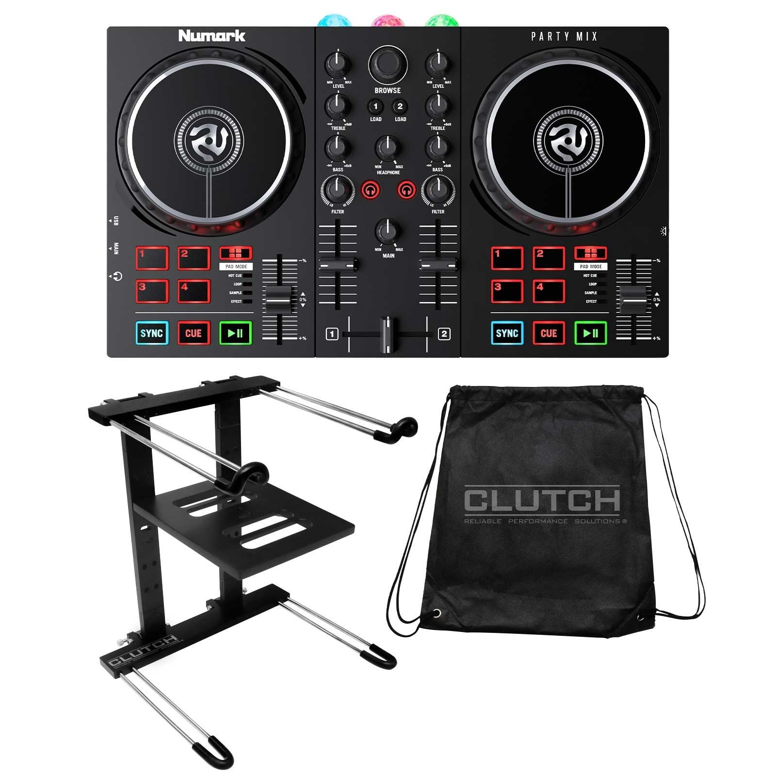 Party Mix II DJ Controller with LED Lightshow