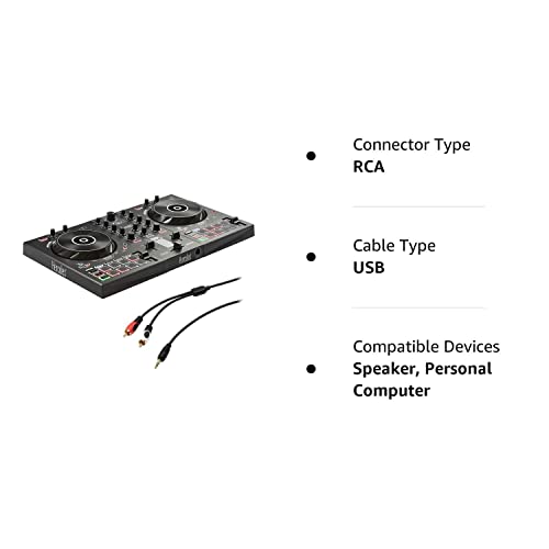 Hercules DJ Inpulse 300 with Y-Cable Bundle