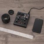 Pyle Wireless DJ Audio Mixer with Bluetooth Control