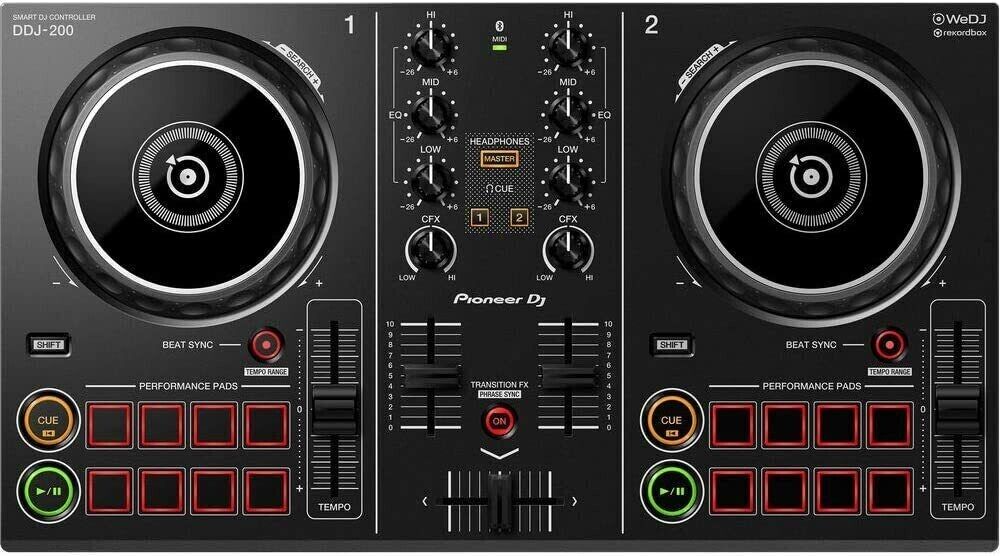 Pioneer Digital DJ Controller with Bluetooth Connectivity