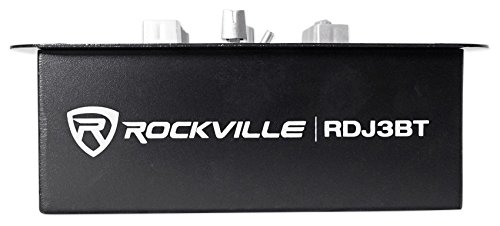 Bluetooth DJ Mixer with USB and Talkover