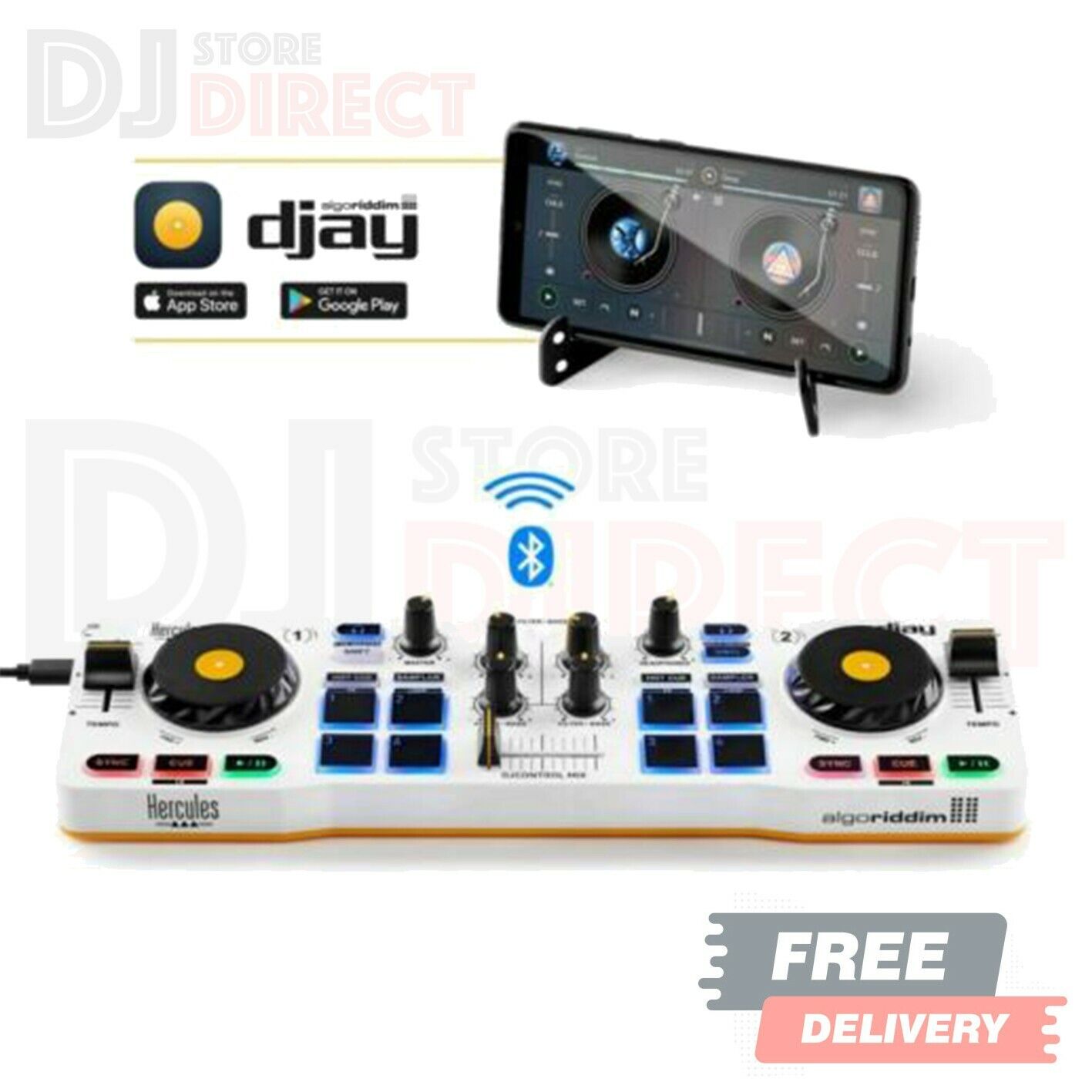 Hercules Mix 2 Channel DJ Controller with Serato