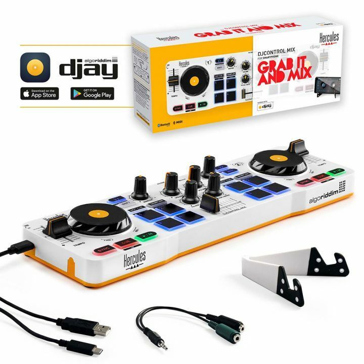 Hercules Mix 2 Channel DJ Controller with Serato