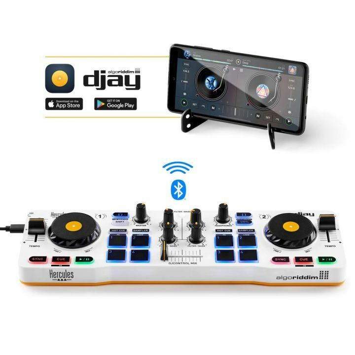 Hercules Mix 2 Channel DJ Controller with Serato