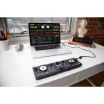 DJ2GO2 Touch Pocket 2-Channel DJ Controller w Case & Headphones