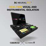 Compact 2-Channel DJ Controller with RGB Performance Pads