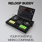 Compact 2-Channel DJ Controller with RGB Performance Pads