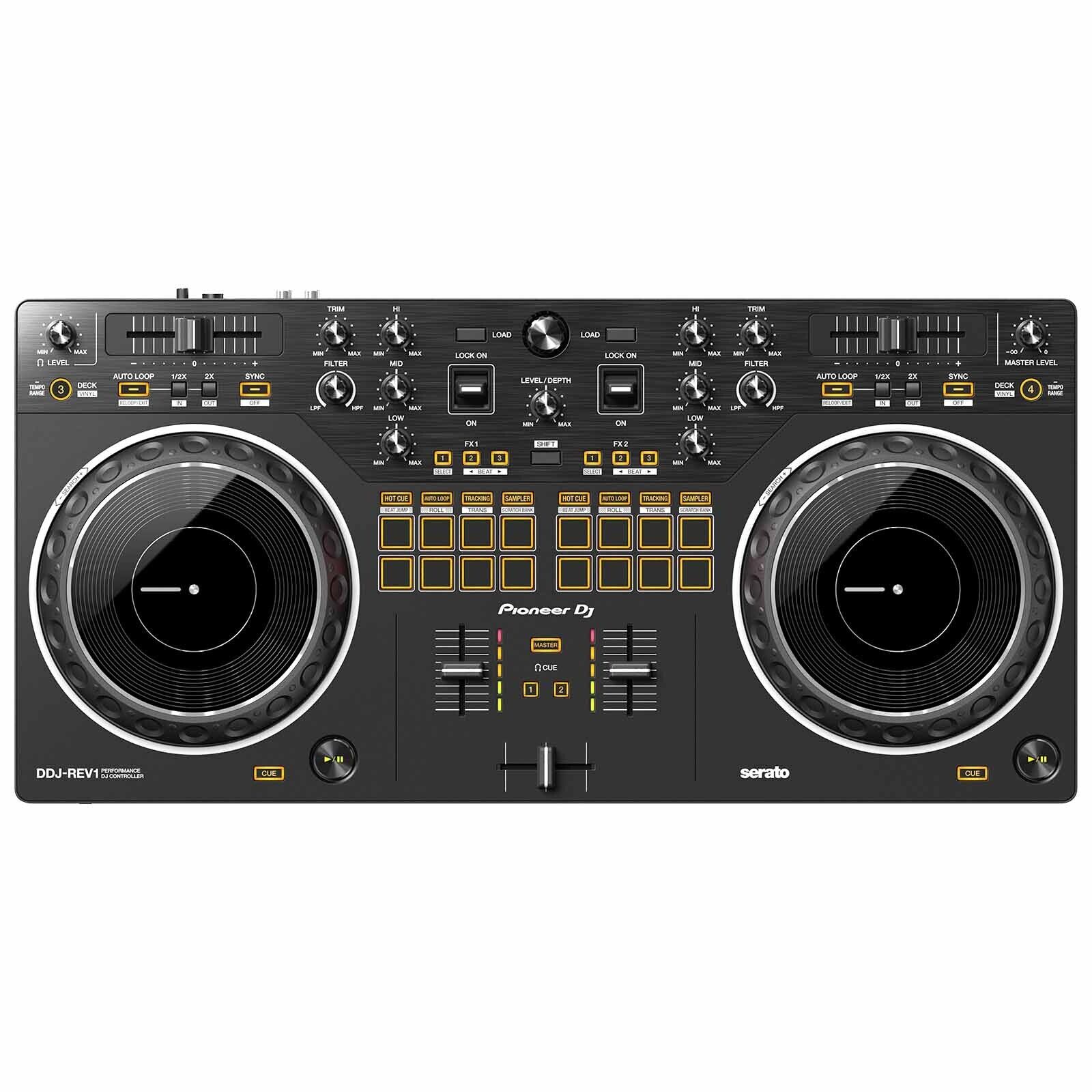 Pioneer DDJ-REV1 DJ Controller with Flight Case