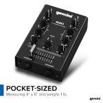 Gemini Sound MM1 Dual Mic Input DJ Mixer