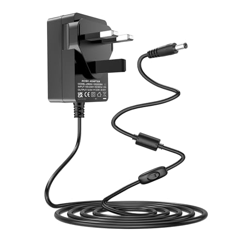 12V 2A Power Adapter for Audio-Technica Turntables