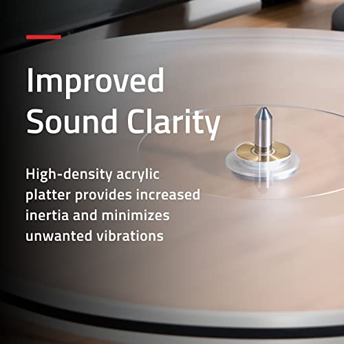 Fluance RT85N High Fidelity Vinyl Turntable - Walnut