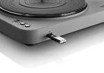Lenco L-85 Grey USB Semi-Automatic Turntable