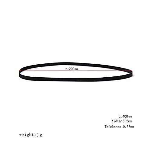 Alnicov 2-Pack Turntable Belt Replacement - 200MM