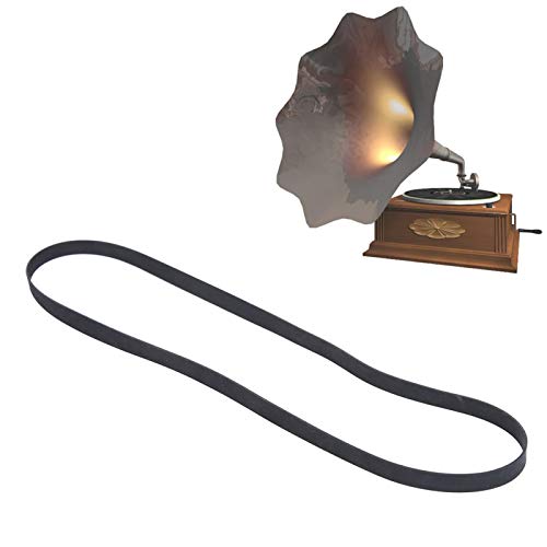 Black Rubber Turntable Replacement Belt, 200mm