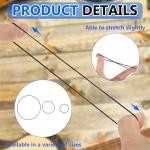 GEEHUA 100 PCS Cassette Recorder Rubber Belts