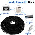 GEEHUA 100 PCS Cassette Recorder Rubber Belts