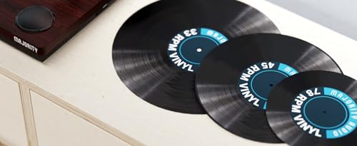 Bluetooth Vinyl Record Player with Premium Cartridge