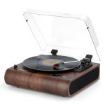 Bluetooth Turntable with Built-in Speakers & FM Radio